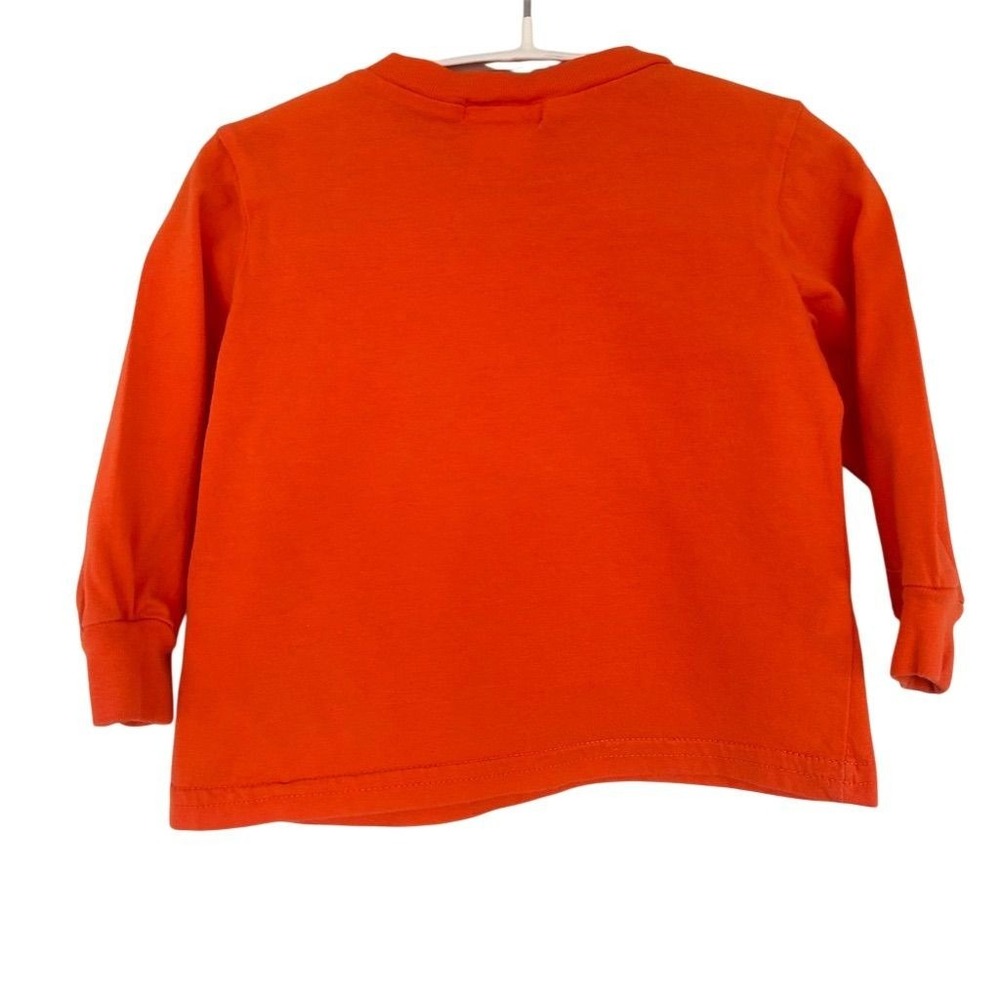Ralph Lauren Polo Baby Long Sleeve Shirt Orange 9M Unisex - Picture 4 of 8
